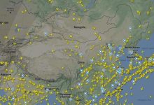 全球航班信息实时图,含飞行高度、时间、航班历史等。-缙哥哥