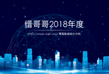 回顾缙哥哥博客的2018,大数据时代遇见未来-缙哥哥