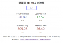 HTML5代码测试终端与服务器之间的网络速度和状态-缙哥哥