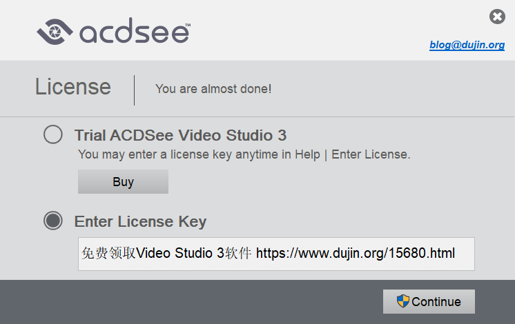 如何安装、激活、汉化 ACDSee Video Studio 3 视频编辑软件