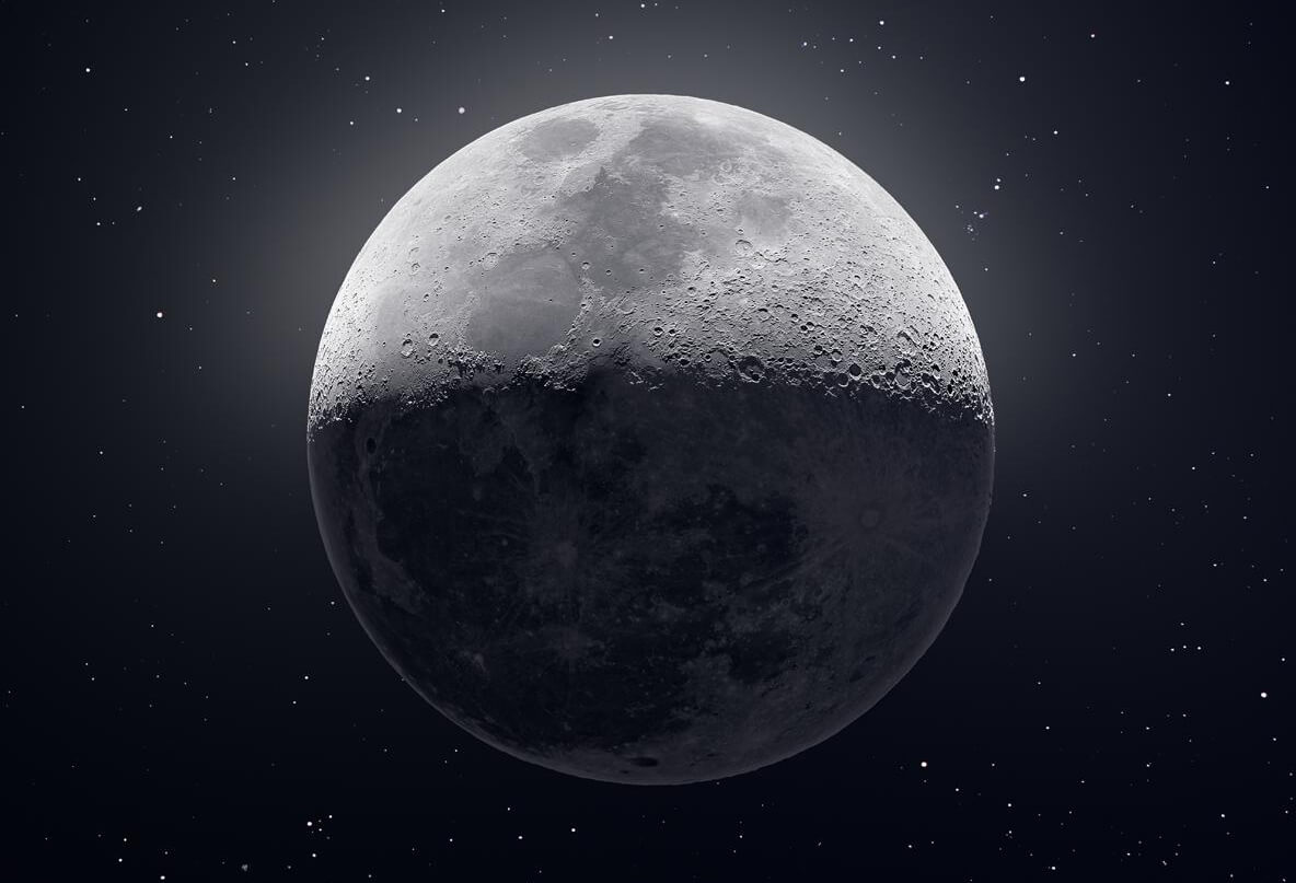 摄影师安德鲁麦卡锡（Andrew McCarthy）拼出史上最清晰的291M月球照，由50000张照片合成的月亮