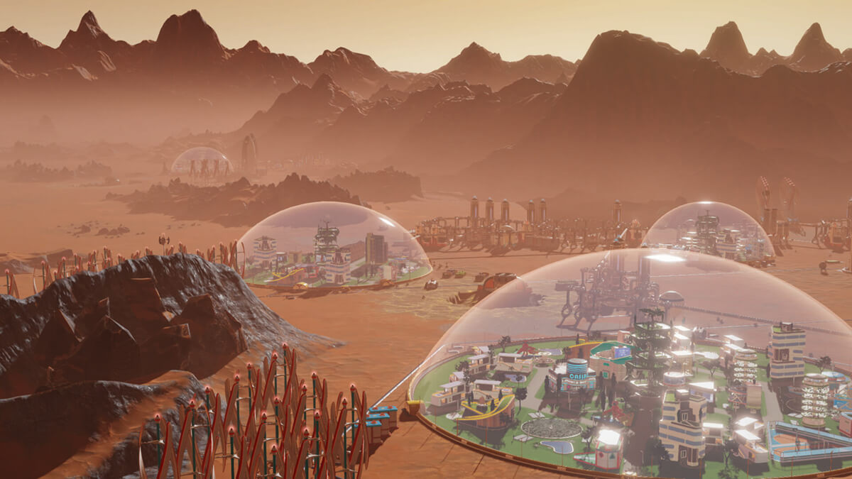 Epic 限时免费领取价值 $29.99《火星求生》科幻城市建造游戏