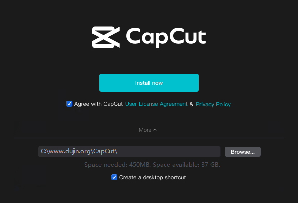剪映国际版 CapCut 视频剪辑软件安装